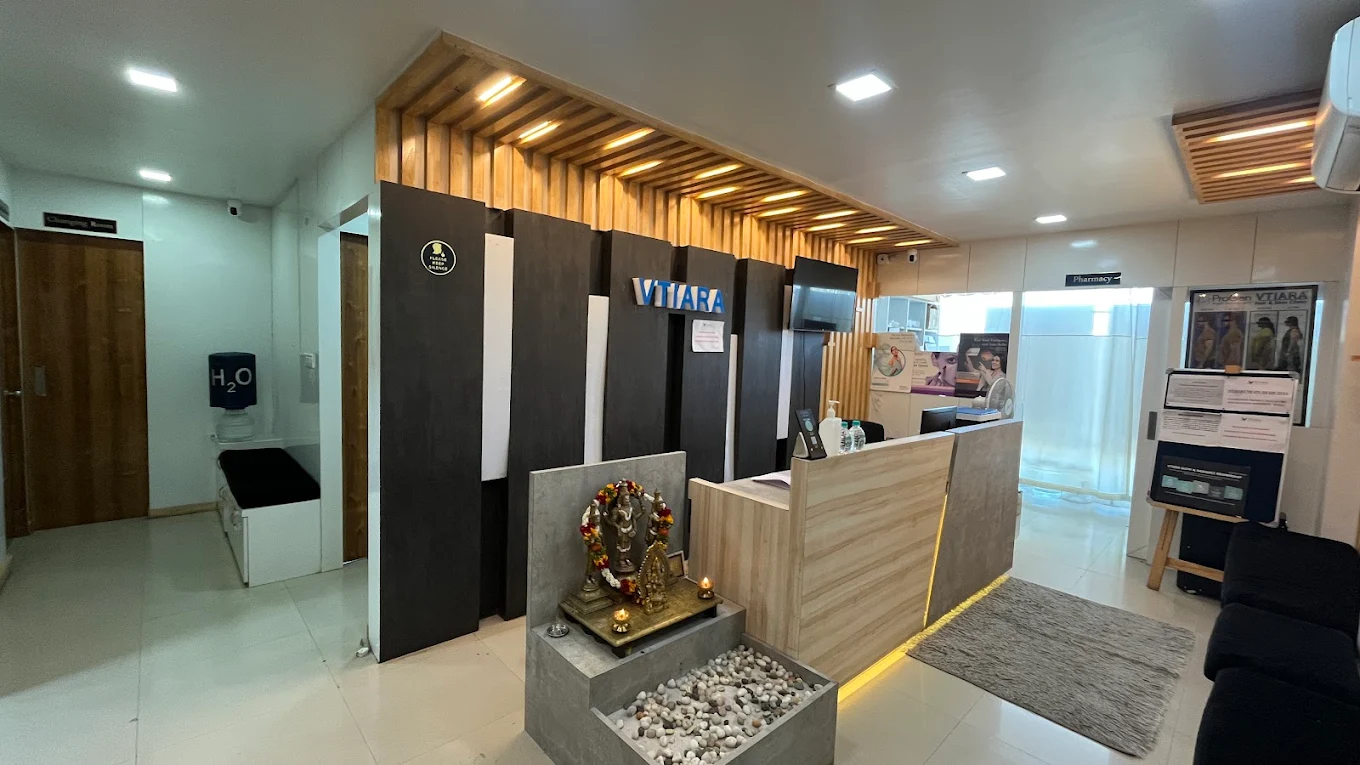 VTIARA Clinic Interior - Hair & Skin Clinic Bangalore